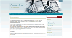 Desktop Screenshot of ceasornicar.ro