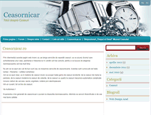 Tablet Screenshot of ceasornicar.ro